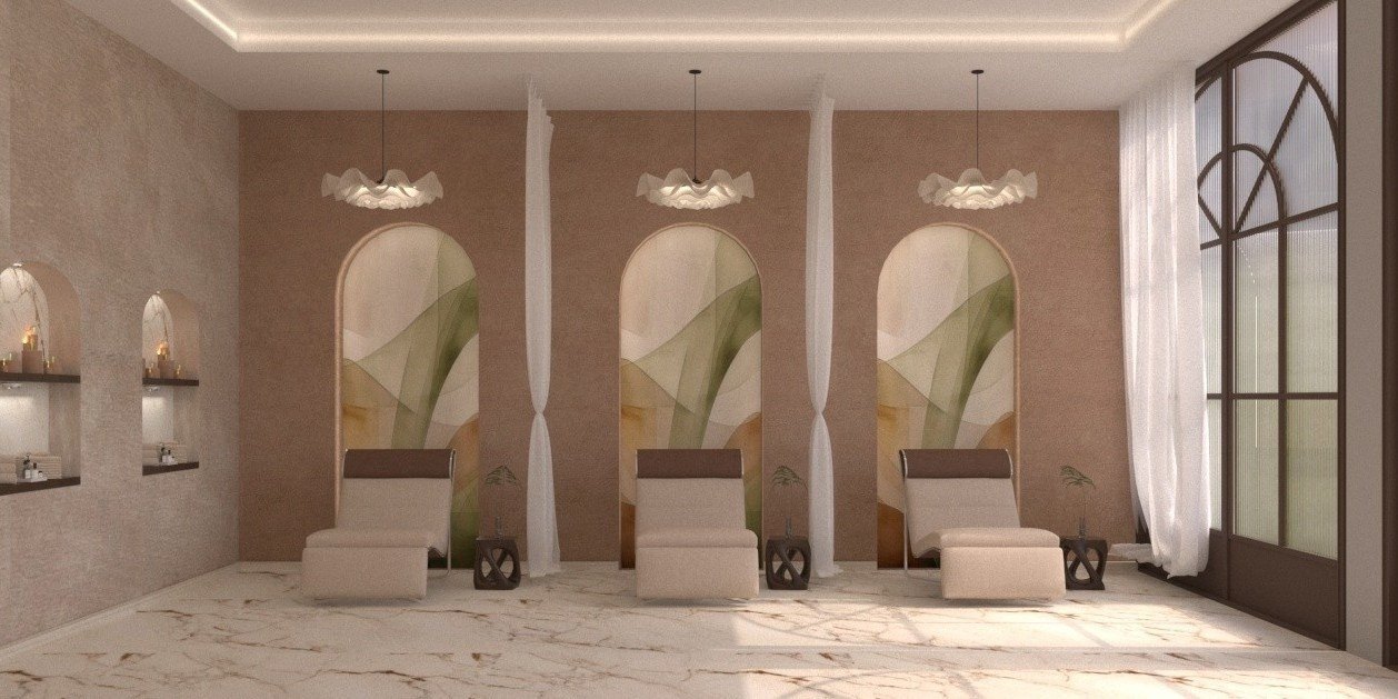 Spa interior render